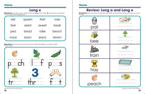 Long Vowels Grade 1 704973 Eb Classful