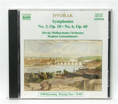 STEPHEN GUNZENHAUSER DVORAK Symphonies Nos 3 6 NAXOS CD NM EBay