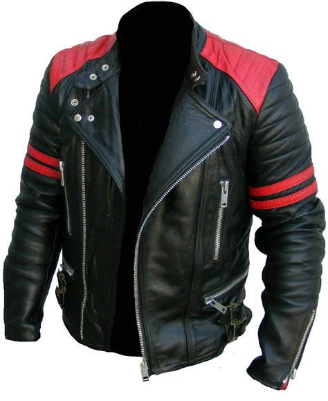 Brando Classic Biker Vintage Real Leather Jacket Rockstar Jacket