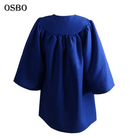 China Customized Navy Blue Kindergarten Graduation Gown And Cap