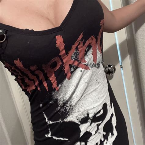 Slipknot The Gray Chapter Reworked Cami Tank Depop