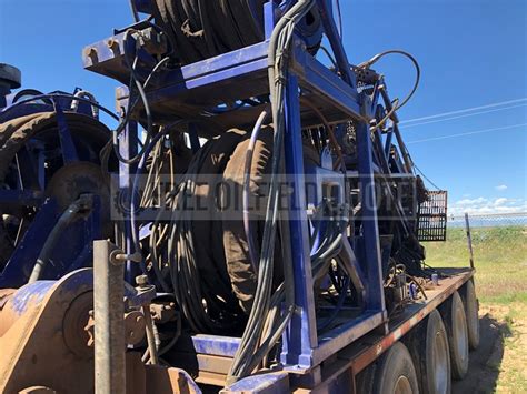 38018458 2011 Stewart And Stevenson Trailer Mounted Coiled Tubing Unit