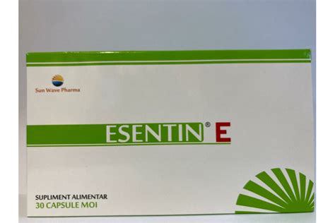 Esentin E 30 Capsule Sun Wave Pharma Apoteca Farmaciero