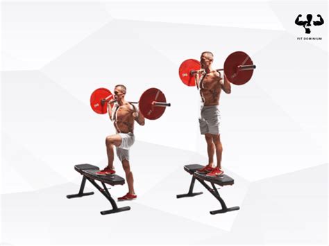 Barbell Step Ups How To Benefits Fitdominium