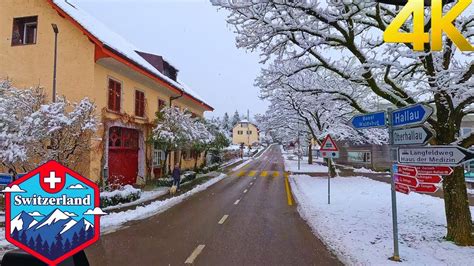 Scenic Drive Switzerland Hallau To Germany Engen Road Video YouTube