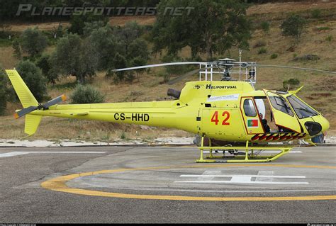 CS HHD Heliportugal Eurocopter AS 350B 3 Ecureuil Photo By FERNANDO