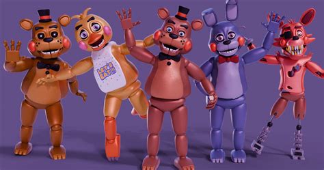 Toy FNaF1 Animatronics ( Blender ) by LivingCorpse7 on DeviantArt