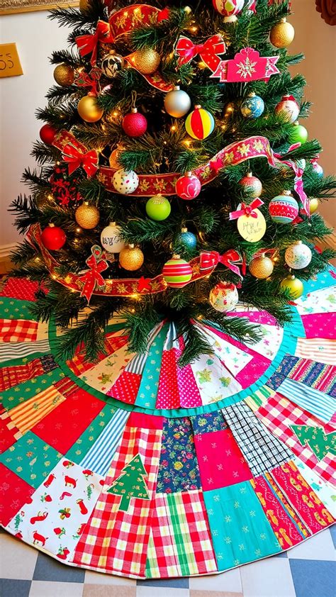 beautiful christmas tree skirts  elevate  holiday decor