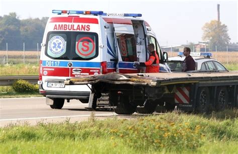 Poważny wypadek na 143 kilometrze autostrady A4 pod Wrocławiem