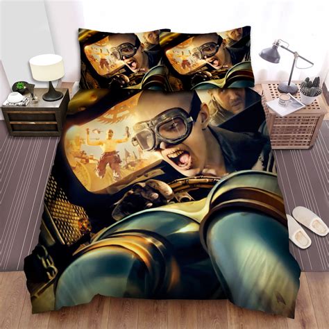 Mad Max Fury Road Movie Nicholas Hoult Is Nux Poster Bed Sheets Spread