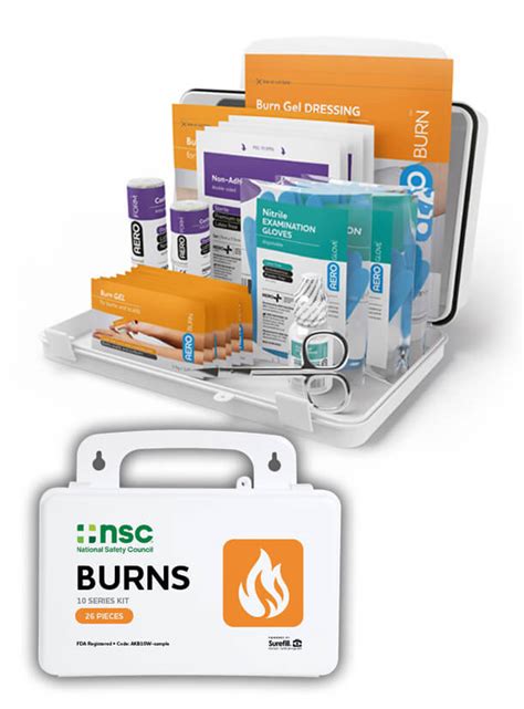 First Aid Burn Kit - Portable - National Safety Council Shop