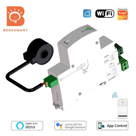 Benexmart Tuya Wifi A Smart Home Power Monitor Energie Meter Messen