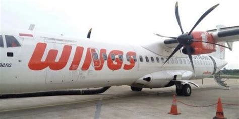 Pesawat Wings Air Mendarat Darurat Usai Menit Terbang Diduga Akibat