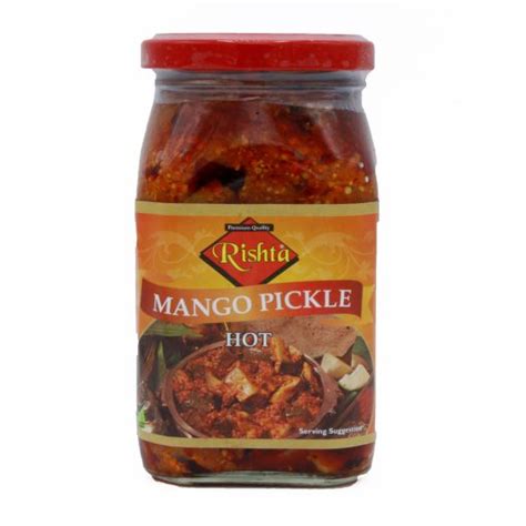 Rishta Mango Pickle Hot 400g I Buy Online Asian Dukan