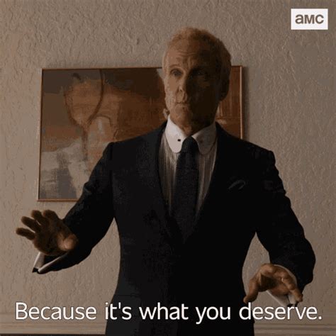 Because Its What You Deserve Howard Hamlin  Because Its What You