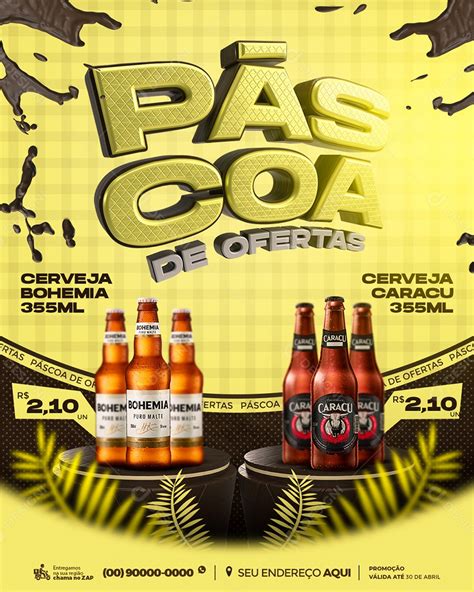 Páscoa De Ofertas Cerveja Bohemia E Caracu 2 10 Cervejaria Social Media