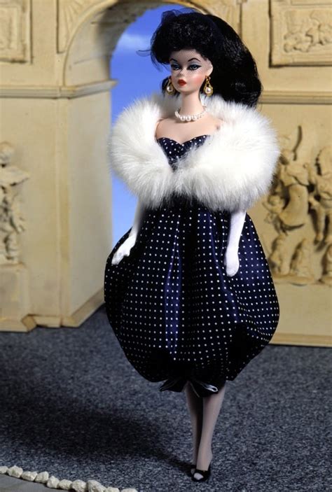 Gay Parisienne Barbie Porcelain Doll Peddlar