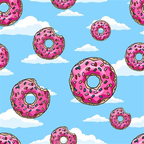 Simpsons Donut Wallpaper