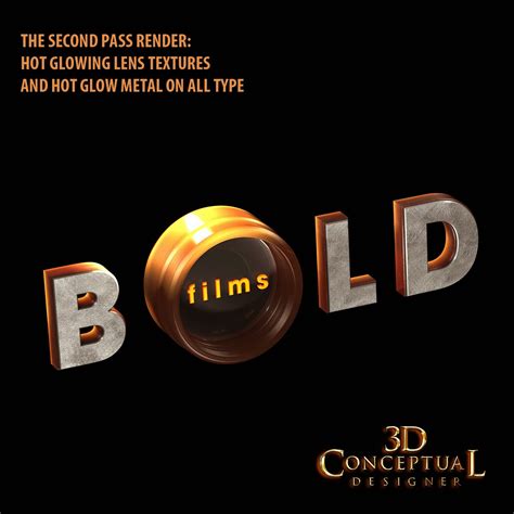 3DconceptualdesignerBlog: Project Review: Bold Films-3D Logo design ...