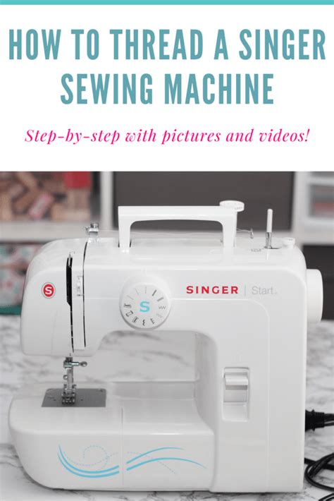 How To Thread A Singer Sewing Machine Easily Pics Video