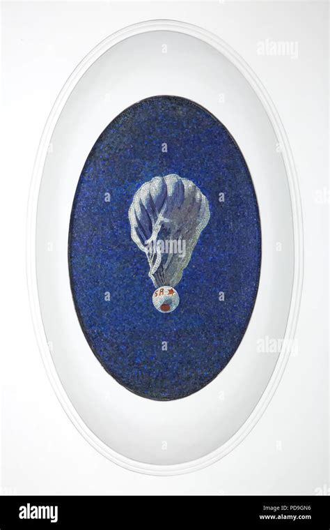 Soviet High Altitude Balloon Depicted In The Ceiling Mosaic Designed By