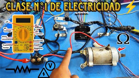 Curso Completo De Electricidad De Motos 125 150 200 250 Cc 🧑‍🔧 Clase