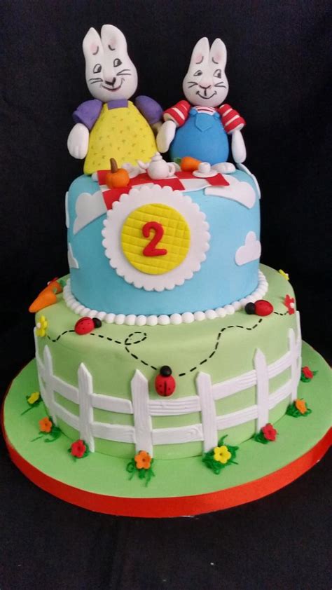 Max And Ruby Cake Decorated Cake By Deliciasgloria Cakesdecor