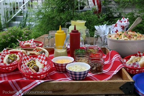 Hosting a Summer Cookout | Pocket Change Gourmet