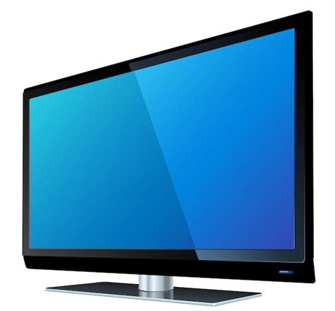 Premium Vector Flat Screen Tv Lcd Plasma Realistic Vector Illustration