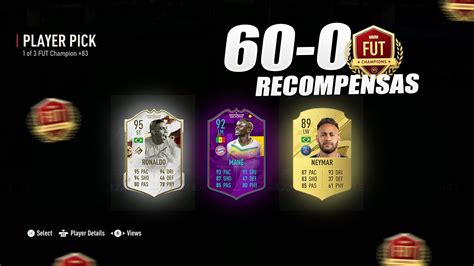 Mejores Recompensas 60 0 Fut Champions Esto Es Lo Que Me Toca Fifa