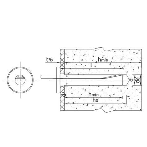 Rawl R GS 06040 GS Ceiling Wedge Anchor 6mm X 40mm