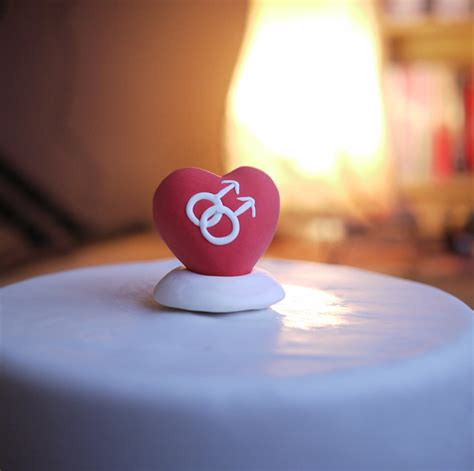 Same Sex Wedding Cake Toppers Ps Food