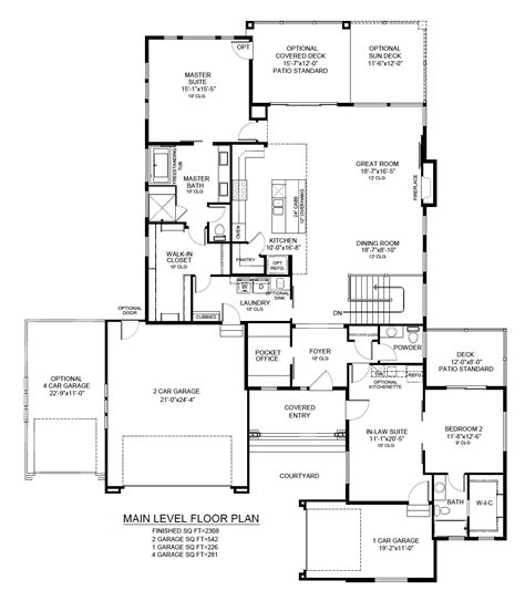 Floor Plans - Saddletree Homes