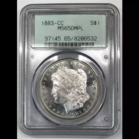 Cc Morgan Silver Dollar Pcgs Ms Dmpl Old Pueblo Coin