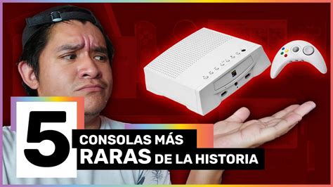 5 consolas de videojuegos más raras de la historia