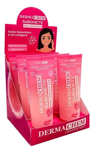 Box 6 Sabonete Ultra Hidratante Rosa Mosqueta Dermachem 100m MercadoLivre