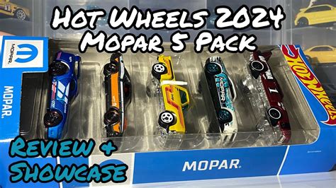 Hot Wheels 2024 MOPAR 5 Pack Unboxing Review Showcase YouTube