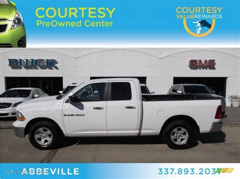 2011 Bright White Dodge Ram 1500 Slt Quad Cab 72992127 Photo 15 Car Color