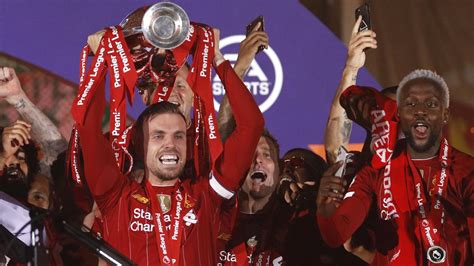 Premier League Liverpool Trophy Presentation Video Liverpool Vs