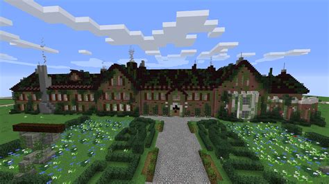 Thought Id Share My Minecraft Bly Manor Recreation The Inside Is