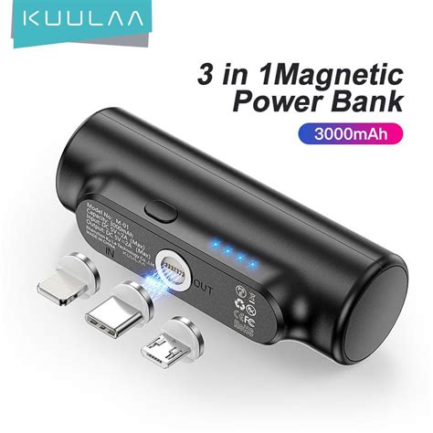 Buy Kuulaa In Wireless Mini Power Bank Mah Magnetic Portable