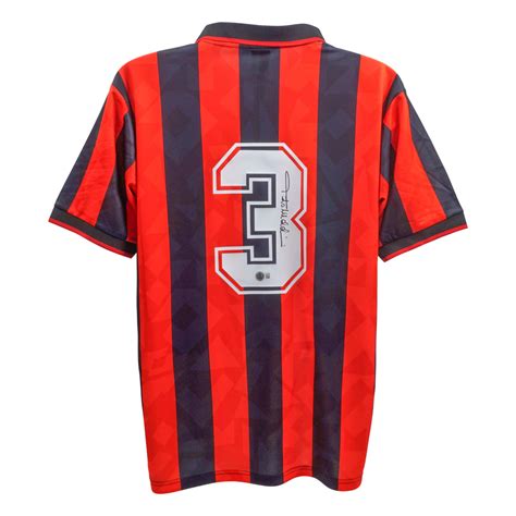 Paolo Maldini Signed AC Milan Jersey Beckett Pristine Auction