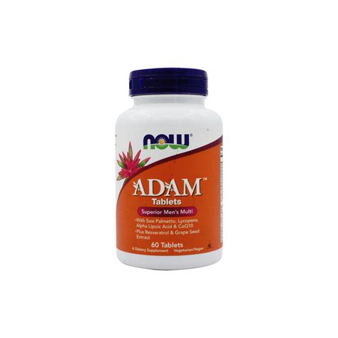 NOW ADAM MENS MULTIPLE TABLETS 60S - VIVAPharmacy