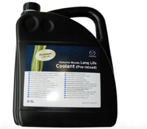 Płyn chłodniczy Mazda Coolant FL22 zielony 5 litrów - porównaj ceny ...