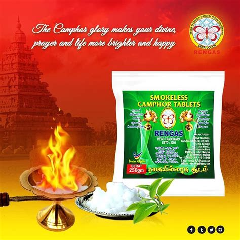 RENGAS Smokeless Camphor Sudam 250gm Shopee Malaysia