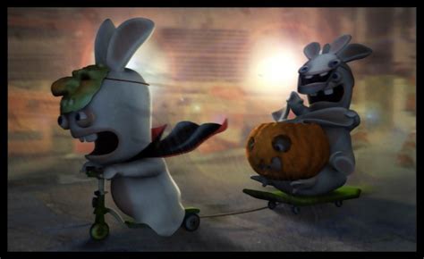 Les Lapins Crétins fêtent Halloween