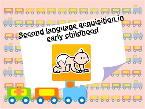 Ppt Second Language Acquisition Ppt