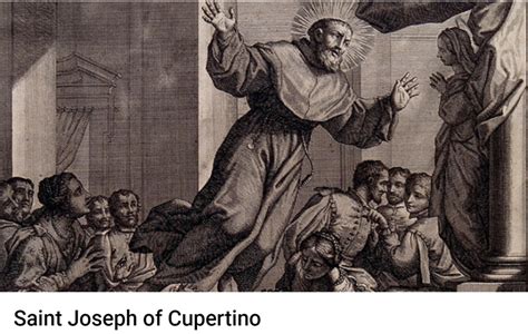 Saint Of The Day September 18 Saint Joseph Of Cupertino Annunciation Catholic Church