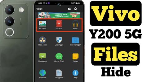 How To Hide Photos Videos And Audios In Vivo Y200 5G Vivo Y200 5G