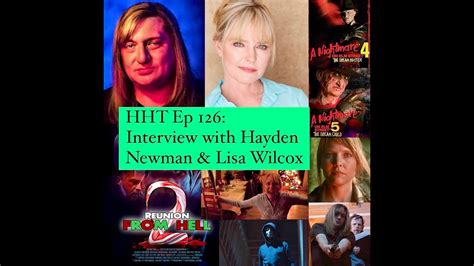 A Nightmare On Elm Street Lisa Wilcox Interview Youtube